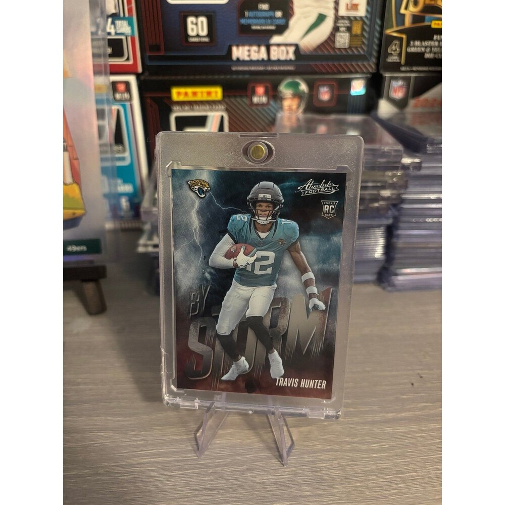Travis Hunter By Storm Rookie Football Trading Card